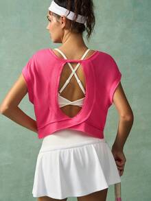 VARSITIE Sports SUMMER Outdoor Basic Backless With T-SHIRT