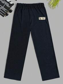 RueChic Men Cottonline 2pcs Pack Patched Regular Loungewear Pants - Multicolor - View 6