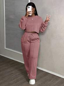 Slaydiva 春夏新款音乐节、复活节、纳什维尔、生日派对、毕业季、学生装、日常休闲、百搭基础款、休闲、度假、邮轮旅行、海滩、日光浴、休闲街头风、雪花印花、宽松运动装、2件套