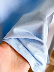 2pcs/Set Teen Girl Simple Casual Classic Sleeveless Crop Top & Tank Tops, Solid Summer Crew Neck Pleated Fitted Top Blouse, Black & White - Multicolor - View 5