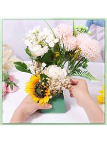 1/3/10 pièces Blocs de mousse florale, mousse de fleurs, mousse de fleurs verte humide et sèche, pour l'arrangement de fleurs fraîches ou artificielles, convient pour le mariage, l'anniversaire, la décoration de la maison et du jardin, les centres de table, les nécessités quotidiennes, les vases, les cadeaux de fleurs artificielles, la remise des diplômes, la décoration de jardin, les plantes d'extérieur, le jardinage, les fleurs artificielles