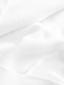 Girlism 少女两件套 碎花灰蓝 休闲百搭 宽松长袖卫衣喇叭裤 返校季 干净女孩 运动服 - 黑與白 - 查看 9