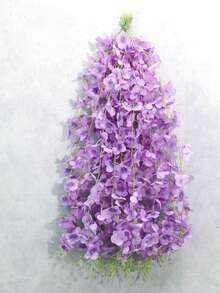 10/20 件人造紫藤花，3.75 英尺人造花绳，假吊花，丝绸紫藤花环，婚礼派对家居装饰，绿墙天花板花装饰，完美的婚礼悬挂装饰，适合派对、生日和家庭 - 彩色 - 查看 22