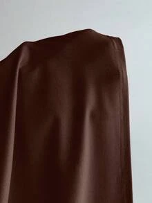 Elamini Women's Casual Twist Front V-Neck Long Sleeve T-Shirt, Versatile New Style, Spring/Autumn