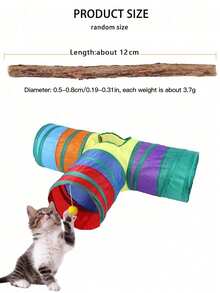 Cat Teeth Cleaning Stick - Cat, Mint, Fish Flavored Cat Chewing Toy For Dental Care