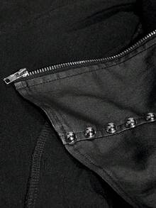 Jeanoix 女士休闲外套夹克，适合外出和聚会 - 黑色 - 查看 8