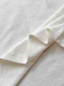 Celisse White Sexy V-Neck Knit Sweater Top For Women, Elegant Style, New Autumn/Winter Design Fall Cloth For Women