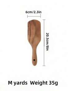 Cirelle 1 件木铲这些厨房用具由优质木材制成，不仅经久耐用，还能为您的烹饪空间增添自然魅力。其光滑的触感确保使用舒适，而其坚固的结构非常适合各种烹饪任务，从翻煎饼到搅拌酱汁。对于那些喜欢时尚厨具的人来说，这些木制餐具是每个家庭厨师的必备品。 - 棕色 - 查看 8