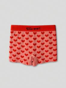 Snug Zone 3件套女士字母腰带和心形印花无缝低腰内裤 - 彩色 - 查看 4