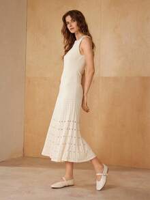 MOTF PREMIUM 女士通勤休闲舒适百搭玛丽珍方头平底鞋 - 杏色 - 查看 10