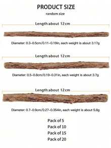 Cat Teeth Cleaning Stick - Cat, Mint, Fish Flavored Cat Chewing Toy For Dental Care