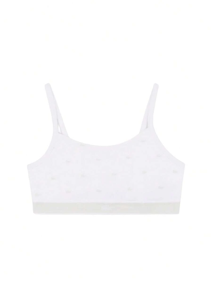 Lacoste Women's Underwear Bra White - White Grey - View 1