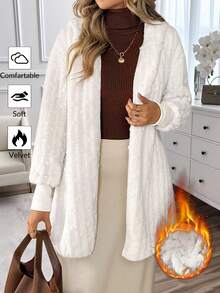 SHEIN LUNE Jaqueta de malha com capuz texturizada de cor sólida casual feminina, roupa básica para o dia a dia, outono/inverno, roupas de inverno para mulheres, tops para sair, roupas de outono para mulheres, roupas de outono para mulheres, top fofo, roupas de inverno, roupas casuais para mulheres, tops para sair, roupas brancas para mulheres, roupas de outono para mulheres, roupas de outono para mulheres, tops de outono, roupas femininas de outono, nova moda de outono, roupas de outono para mulheres, roupas de outono para mulheres