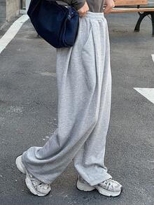 DAZY Teen Girl Casual Sweatpants, School Uniform Sports Loose Pants, Autumn Wear