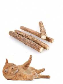 Cat Teeth Cleaning Stick - Cat, Mint, Fish Flavored Cat Chewing Toy For Dental Care