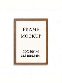 SURELIFE 1/3pcs  MDF Wood Frame For Bedroom Living Room Home Decoration Photo Frames Wall Art Pictures Frame For Tabletop And Wall Mounting Canvas Photo Painting Wood Frame