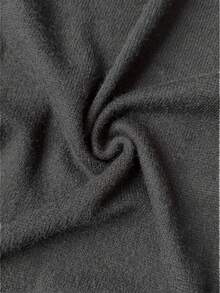 Elenzga 女士秋冬休闲复古风开衫，百搭优雅，修身剪裁，长款，轻盈黑色针织毛衣，适合外出、约会、工作、上学、度假 - 黑色 - 查看 7