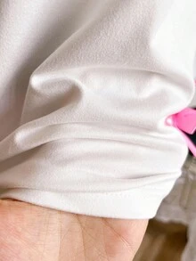 2件套少女复古美式豹纹上衣和长裤套装