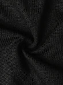 paquete de 5 calzoncillos de unicolor para hombres con cintura con estampado de letras