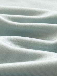 SHEIN Playful Pals 2 件套幼儿男童柔软双面罗纹针织卡通挖掘机印花长袖上衣和裤子套装，灰绿色，深灰色下装