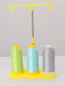 1pc Three Spool Embroidery Thread Holder Stand Rack Sewing Quilting For Home Sewing Machine DIY Sewing Tools Accessories Four Color - Multicolor - View 8