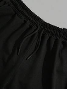 RueChic Men Cottonline Letter Printed Regular T-Shirt Set - Black - View 7