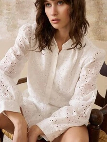 Cévolie Women's Autumn New Bohemian Style Long Sleeve Ruffle Hem Loose Casual Jumpsuit Fall Cloth For Women - White - View 8