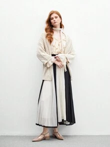 CUCCOO BIZCHIC 女士尖头扣环设计休闲平底鞋 - 杏色 - 查看 10