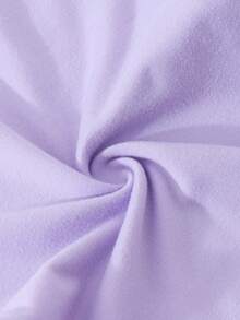 Tween Girls Casual Striped Collegiate Green Pants Fall Winter - Purple - View 6