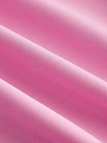 SHEIN MOD 女士梦幻浪漫粉色优雅蝴蝶结西装外套，适合秋冬季约会、派对、生日、庆典 - 粉色 - 查看 4