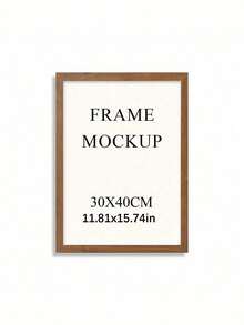 SURELIFE 1/3pcs  MDF Wood Frame For Bedroom Living Room Home Decoration Photo Frames Wall Art Pictures Frame For Tabletop And Wall Mounting Canvas Photo Painting Wood Frame