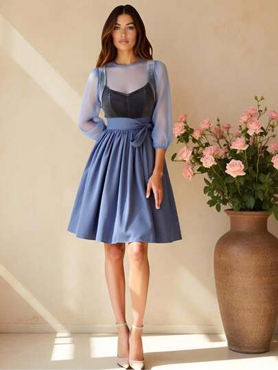 Fairmaia Traditional German Women's Set With Apron And Top, Milkmaid Dress, Vintage Dress, Dirndl Dress, For Oktober, Halloween