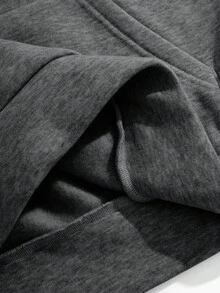 INAWLY Women's Casual Dog Paw & Letter Print Sweatshirt, Long Sleeve Pullover For Autumn/Winter, Christmas - Dark Grey - View 6