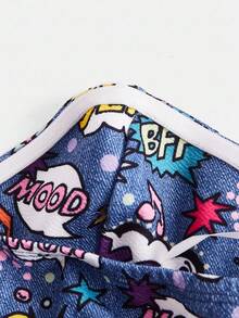 Y2Kool CourtneyGrabenShop Artist Y2K Letter Graphic Tube Top, For Summer, Holiday, Vacation, Going Out, Festival, Ibiza Fits, Western Wear Autumn Matching Idea Casual