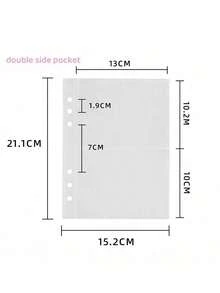 Álbum de fotos de peluche, libro de almacenamiento de tarjetas pequeñas de tres pulgadas, álbum de ídolos estrella, colección de tarjetas - multicolor - Ver 12