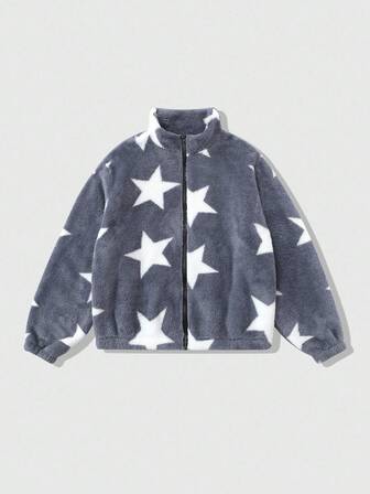 Street Life Giacca e cappotto da uomo, giacca corta in finta pelliccia stile americano per l'autunno/inverno