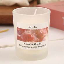 1 件玻璃罐香薰蜡烛，天然大豆蜡烛，迷你紧凑型香薰蜡烛，大豆蜡长效蜡烛，香薰罐蜡烛礼物，生日情人节感恩节圣诞节礼物，1.76 盎司 - 彩色 - 查看 14