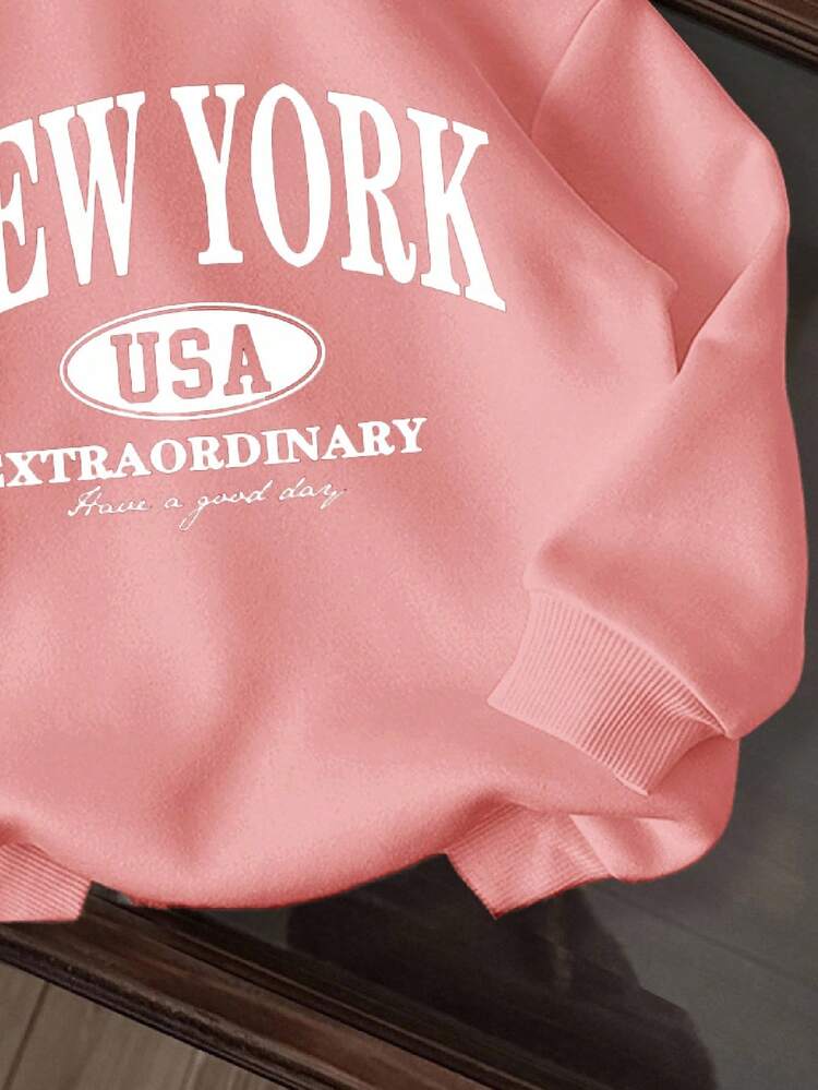 Felpa Con Cappuccio E Zip A Tutta Lunghezza Jordan Brooklyn Fleece - Donna. CH - Foto 5