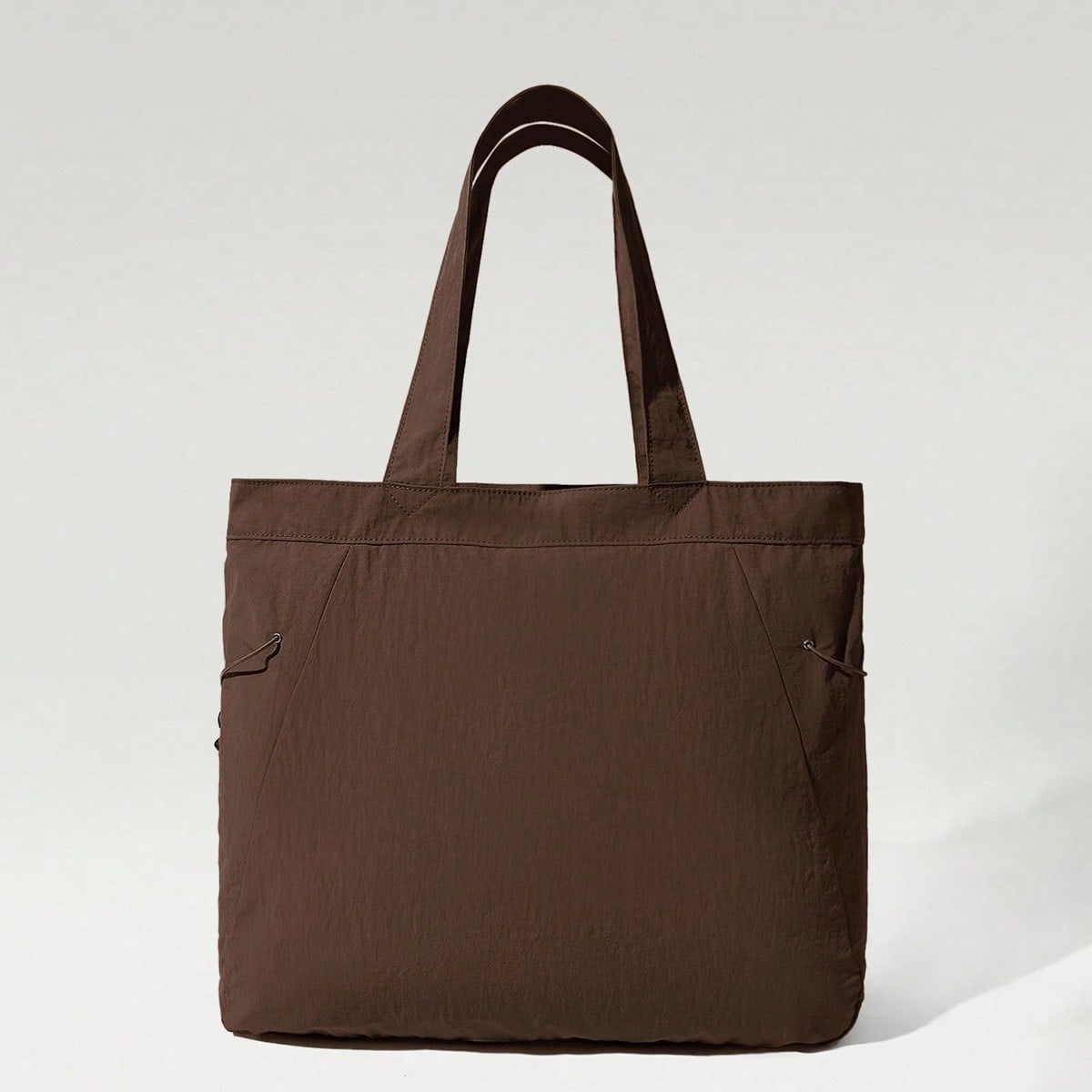 Bolso de tote de nailon de 18L con bolsillos con cremallera, bolso de playa, de viaje y de uso diario casual