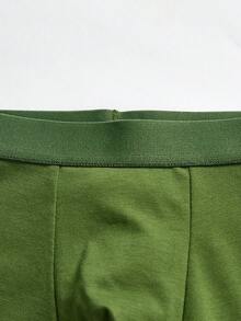 SHEIN 6件套男童简约圆领背心和松紧腰内裤舒适内衣套装 - 彩色 - 查看 12