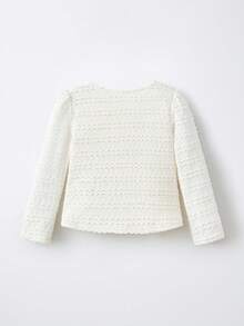 Maija Kids Maija Kids 年轻女孩素色领口纽扣长袖衬衫 - 黃色 - 查看 2