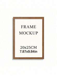 SURELIFE 1/3pcs  MDF Wood Frame For Bedroom Living Room Home Decoration Photo Frames Wall Art Pictures Frame For Tabletop And Wall Mounting Canvas Photo Painting Wood Frame