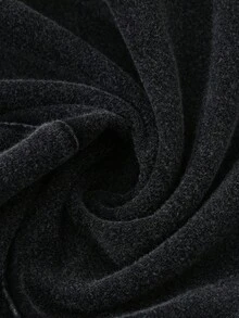 ROMWE MEN Street Life 男士连帽运动衫，日常穿着英伦圆点印花连帽衫，秋季 - 黑色 - 查看 7