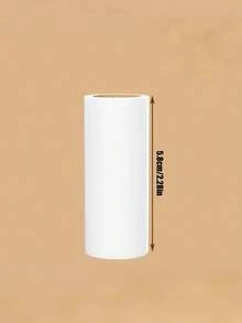 PETSIN 1 Piece Portable Donut Lint Roller, Tear-Off Replacement Core, Home Use Lint Removal, Hair Removal, Pet Hair, Paper Scraps, Easily Handle Can Be Carried With You, Tear And Use, Pet Supplies