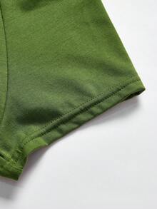 SHEIN 6件套男童简约圆领背心和松紧腰内裤舒适内衣套装 - 彩色 - 查看 11