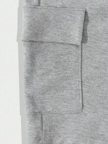 RueChic Men 2pcs Pack Cargo Pockets Drawstring Waist Regular Shorts - Multicolor - View 5