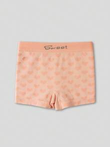 Snug Zone 3件套女士字母腰带和心形印花无缝低腰内裤 - 彩色 - 查看 3