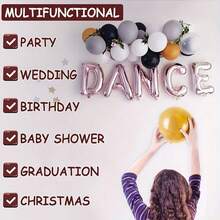 1PC 500pcs/5 Rolls Double-Sided Adhesive Dot Glue, Transparent Balloon Glue Detachable Glue Dot Balloon Tape Double-Sided Adhesive Dot Craft Glue Dot Dot Sticker Dot Stick Halloween Gift - White - View 2