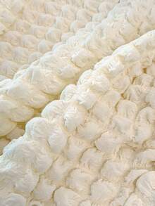 GlowEve CURVE 加大码女式无袖短款华夫格针织高端时尚圆领修身性感吊带背心 - 杏色 - 查看 4