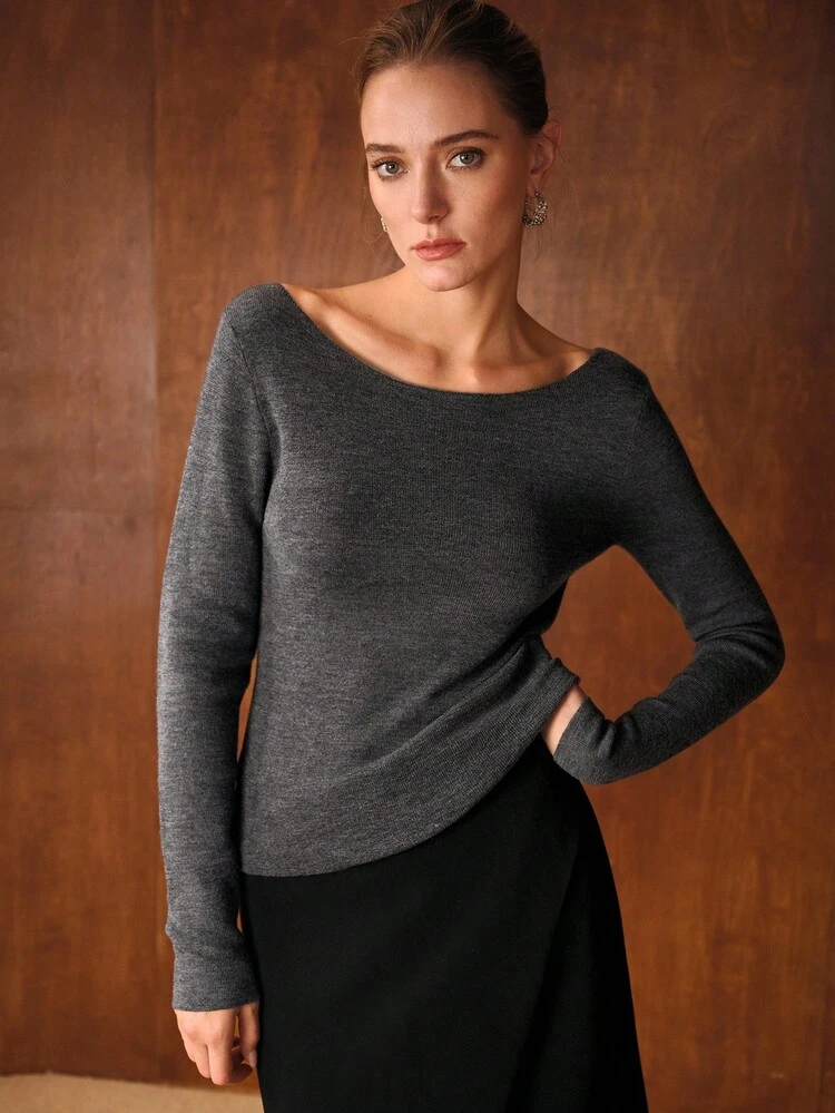 WOOL PULLOVER SWEATER